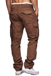Custom Multiple Pockets Baggy Cargo Pants <b>Men</b> Casual Sweatpants <b>Wide</b> <b>Leg</b> Loose Baggy <b>Trousers</b> Streetwear Clothing <b>Men</b> - Product Image 2