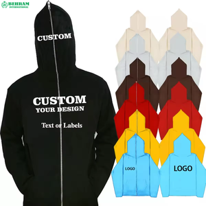 เสื้อฮู้ดดี้แบบซิปเต็มตัว รุ่นใหม่ คุณภาพดี ทรงปกติ ใส่ได้ทั้งชายและหญิง ผลิตจากผ้าฝ้าย 100% ฟลีซ/เฟรนช์เทอร์รี่ แห้งเร็ว ระบายอากาศได้ดี - Product Image 5