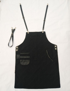 Delantales de Barbero con Logotipo Personalizado 2025, Nueva Llegada, Capa de Peluquería para Uso en Salón, Gran Venta, Hecho en Pakistán - Product Image 2