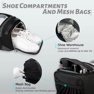 High Quality Custom Made Gym <b>Storage</b> Duffle <b>Bags</b> Outdoor Travel Nylon <b>Bag</b> with <b>Zipper</b> Closure Fashion Style with Compartments - Product Image 3