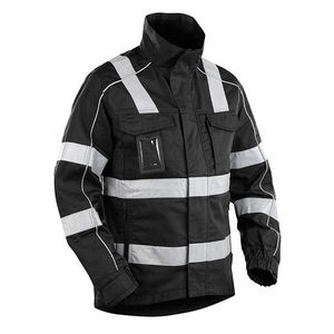 Chaqueta de Invierno de Seguridad Reflectante de Alta Visibilidad, de Poliéster de Primera Calidad, con Capucha Oculta, Acolchada e Impermeable - Product Image 6