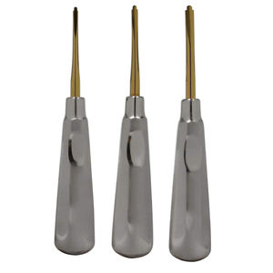 Ensemble d'ascenseurs de racines dentaires en acier inoxydable et kit de suture d'ascenseurs minimalement invasifs de luxe dentaire Instrument médical - Product Image 1