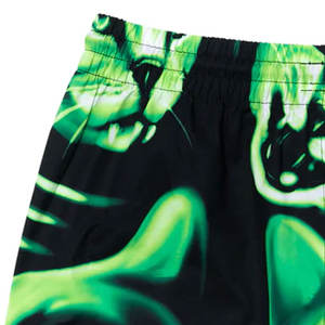 Shorts de plage décontractés de haute qualité pour hommes séchage rapide respirant personnalisable motif solide vêtements teints par le haut anti-rides nouveau style - Product Image 6