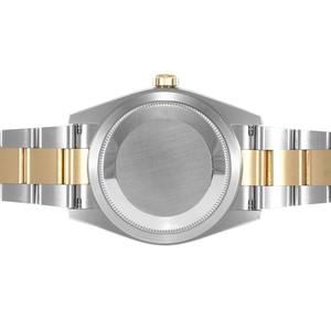 Montre automatique de luxe pour hommes en acier inoxydable, lunette en céramique noire, verre saphir, montre-bracelet de haute qualité, élégante, mode, affaires - Product Image 4