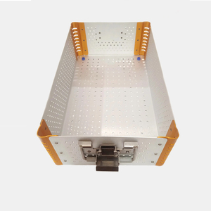 Caja de Esterilización en Autoclave de Acero Inoxidable y Aluminio Personalizada, Fuente de Alimentación Manual, Certificación CE, Instrumentos Quirúrgicos para - Product Image 6