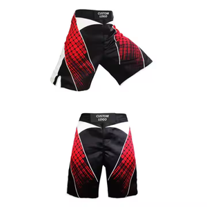 Short Ufc à sublimation personnalisée dernière conception OEM 100% polyester, vêtements d'arts martiaux unisexes pour la boxe, créez votre propre short de style - Product Image 4