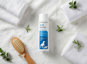 Shampoo thérapeutique Premium PetBiology, formule douce à l'acide lactique et à l'allantoïne, en flacon plastique pour chiens et chats, 250 ml - Product Image 5