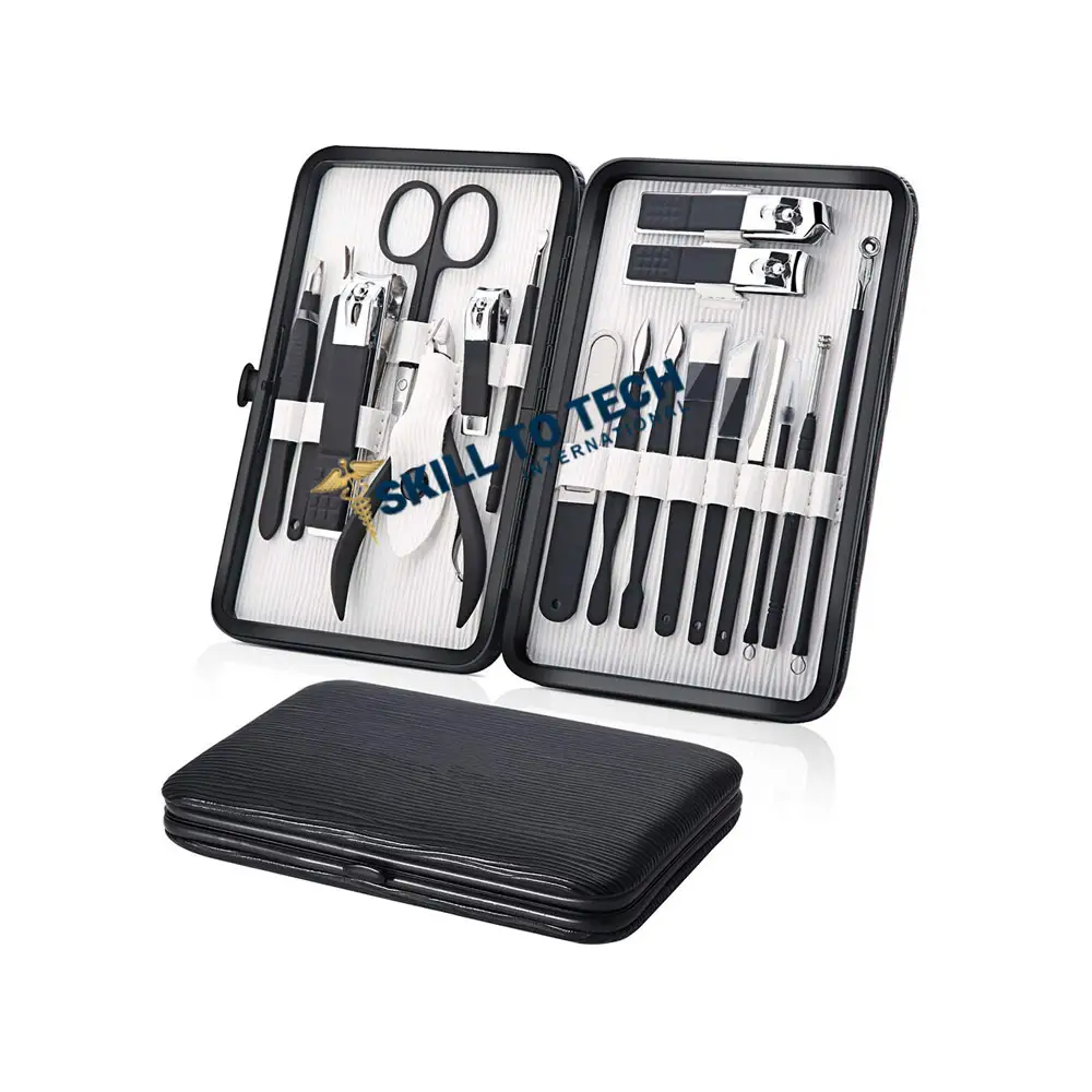 Hot Selling Manicure Pedicure Kit With Pouch Pakistan Made Manicure Sets Stainless Pedicure Care Tools