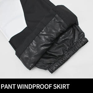 Bavettes de ski personnalisées pour femmes OEM ODM pantalons de neige isolés imperméables avec impression de logo et marque de distributeur vêtements de ski - Product Image 3