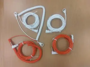 Cable de bobina de conexión a tierra ESD para muñequeras antiestáticas - Product Image 6