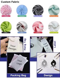 Tela de primera calidad al por mayor chándales de lana de invierno 100% algodón de peso pesado 400GSM logotipo personalizado Casual chándales para hombres - Product Image 6