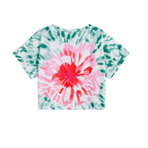 Oversize Ladies Street Wear Mujeres de manga corta crop top camisetas personalizadas 100% algodón Mujeres Crop Top Camisas - Product Image 2