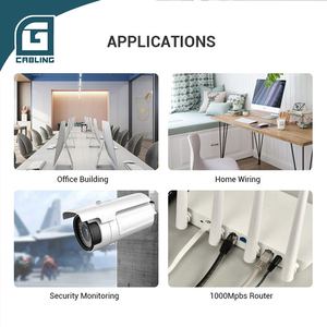 Cavo di Rete LAN Gcabling con Isolamento in PVC, RJ45, per Telecamere IP CCTV, Moduli <span class=keywords><strong>Cat</strong></span> 5 6e 6a <span class=keywords><strong>7</strong></span> SF/<span class=keywords><strong>UTP</strong></span> <span class=keywords><strong>UTP</strong></span> Cat6, 305m, per Esterni - Product Image 3