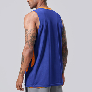 เสื้อบาสเก็ตบอลผู้ใหญ่แบบกำหนดเองรุ่นล่าสุด พิมพ์ลายแบบซับลิเมชั่นระดับมืออาชีพ ทนทาน คุณภาพสูง แบบไม่มีแขน แห้งเร็ว ระบายอากาศได้ดี - Product Image 5