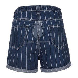 Servicio OEM, Shorts de Mezclilla para Mujer al por Mayor, Diseño Personalizado, Nueva Llegada, Shorts de Mezclilla para Mujer de Marca Privada para Adultos - Product Image 2