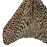 Lámpara colgante hecha a mano, lámpara de pared de ratán, artículo artesanal, artesanía de bambú, decoración del hogar, OEM, ODM, hecho en Vietnam