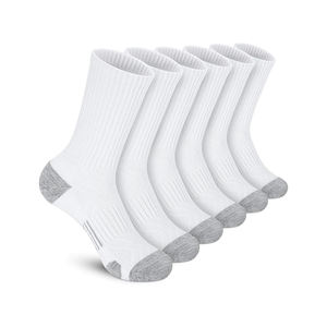 <b>Odor</b> Resistant Sport Socks Treated Antimicrobial Fabric Spandex Cotton Nylon For Long Lasting Freshness In Athletic Use - Product Image 6