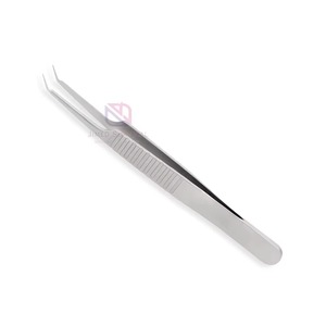 Pinces chirurgicales en acier inoxydable à pointe de précision pour opérations de microchirurgie, instrument manuel certifié CE Classe I - Product Image 4