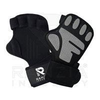 Agarre de gimnasio ajustable Unisex antideslizante con protección de almohadilla de Palma Levantamiento de pesas Entrenamiento de fuerza Neopreno Levantamiento de pesas WOD Grips