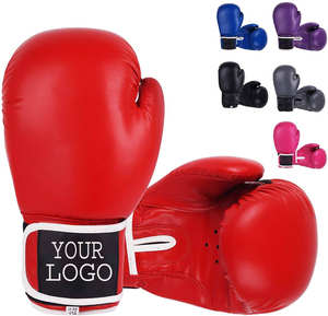 ชุดอุปกรณ์ฟิตเนสสำหรับการฝึกซ้อมและชกมวย  ถุงมือหนังแท้แบบสั่งทำพิเศษสำหรับ MMA คิกบ็อกซิ่ง และมวยไทย - Product Image 2