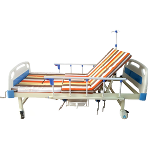 Регулируемая ручная медицинская Больничная койка с 5 кренками для переворачивания парализованных пациентов - Product Image 1