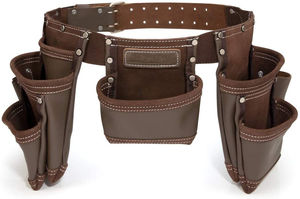 OEM <b>Leather</b> <b>Tool</b> Bag with Custom Logo Print Waterproof Feature for Wood Carpentry <b>Tools</b> Carpenters' <b>Tool</b> Belt - Product Image 3