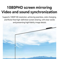 Extenseur sans fil 1080P 60Hz 50M 2.4G 5G Émetteur Récepteur Plug and Play pour Présentation en Conférence