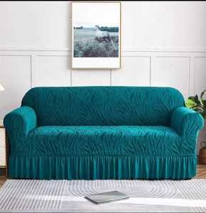 ชุดปลอกโซฟาพิมพ์ลายม้าลายผ้ากำมะหยี่พิมพ์ลายทั้งตัวผ้าคลุมโซฟาผ้ากำมะหยี่พิมพ์ลายม้าลายทันสมัย - Product Image 4