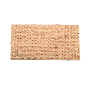 Napperon de table en osier de jacinthe d'eau rectangulaire écologique de haute qualité tissé à la main pour la fabrication de décoration de salle à manger au Vietnam - Product Image 1