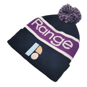 Gorros de Invierno de Moda, Gorros de Punto Acrílicos Cálidos con Pompones, Gorros de Punto Acrílicos Multicolores Personalizados al por Mayor - Product Image 1