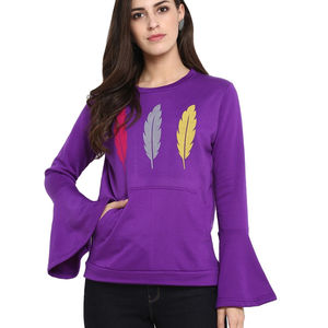 Nueva moda pulóver Unisex algodón Puff estampado Sudadera con capucha hombres sudaderas con capucha sudaderas personalizadas cuello redondo al por mayor tarifa OEM - Product Image 3