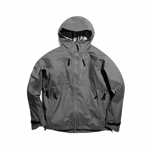 Men's Outdoor Sport <b>Stand</b> Collar Hood Windbreaker Jacket Breathable Running Hiking Rain Light <b>Weight</b> Waterproof Jacket Front - Product Image 1