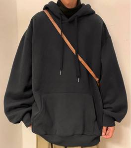 เสื้อฮู้ดผู้ชายผ้าคอตตอนหลากสีโลโก้กำหนดเอง - Product Image 1