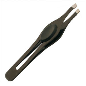 Pinzas de Cejas de Acero Metálico con Punta Inclinada para Definir y Dar Forma a las Cejas, Uso Estético, Venta al por Mayor 2026 - Product Image 3