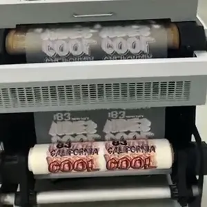 Impresora Dtf plana de 60Cm, máquina de impresión con formato Uv dorado, mejor precio