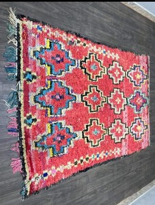 พรมถักมือคุณภาพสูงลายนามธรรมพรมปักที่ไม่เหมือนใครสำหรับตกแต่งห้องนอนและห้องนั่งเล่น - Product Image 4