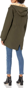 New Fashion <b>Parkas</b> <b>Winter</b> Jacket For Womens Wholesale High Quality Custom Zipper Hooded Ladies <b>Parka</b> Jacket - Product Image 4