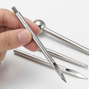 Juego de Sondas y Disectores Quirúrgicos Modulares, Puntas Intercambiables de Acero Inoxidable, Reutilizables - Product Image 1