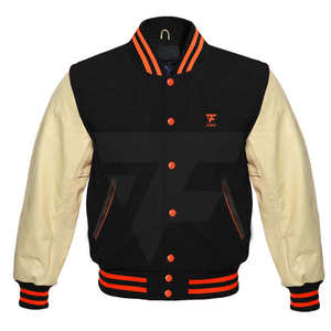 Chaqueta de Cuero Personalizada para Hombre, Estilo Casual de Invierno, Corte Ajustado, Cuello Alto, Transpirable, Ecológica, con Logotipo Personalizado - Product Image 1