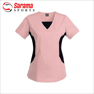 Traje quirúrgico de manga corta con logotipo personalizado, uniformes médicos con cremallera, conjuntos de enfermería, venta al por mayor, 2022 - Product Image 2