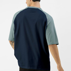 Camisetas Deportivas de Algodón Tejido de Alta Calidad, Transpirables, Ecológicas y de Secado Rápido para Hombre, con Opción de Diseño de Logotipo Frontal Personalizado - Product Image 4