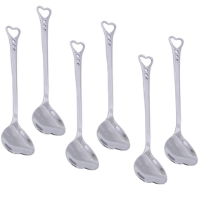 Offre spéciale Fourchette en métal au fini or Ensemble de six couverts modernes Couverts décoratifs faits à la main Ensembles de couverts - Product Image 2