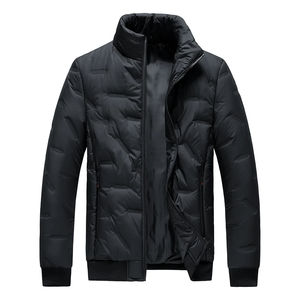 Chaqueta cálida deportiva informal de talla grande 8XL para hombre, abrigos acolchados nuevos de otoño e invierno con cuello de pie, estilo Parker grueso - Product Image 3