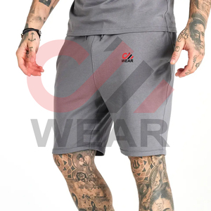 ชุดเสื้อและกางเกงขาสั้นสำหรับผู้ชาย,เสื้อยืดและกางเกงขาสั้นแบบแฟชั่นใหม่แบบสั่งทำ2ชิ้น - Product Image 5