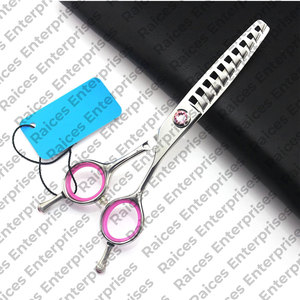 Tijeras de adelgazamiento de peluquero para corte de pelo de salón profesional, acero inoxidable de alta calidad con punta de hoja afilada - Product Image 1