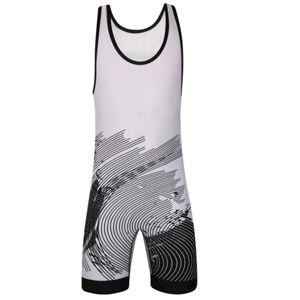 ชุดกีฬามวยปล้ำยืดได้ผ้าสแปนเด็กซ์/ โพลีเอสเตอร์แห้งเร็วน้ำหนักเบาระบายอากาศได้ดี - Product Image 2