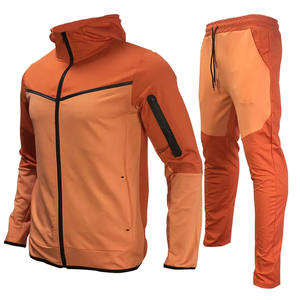 Chándales Transpirable Ropa deportiva personalizada Gimnasio Fitness Tech Fleece Chándales de entrenamiento Hombres Conjunto de dos piezas Traje de jogging para hombres - Product Image 1