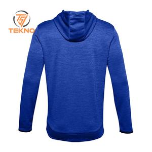 Venta al por mayor de la fábrica personalizable de los hombres Casual Hip Hop Streetwear pulóver de calidad superior 100% algodón sólido sudaderas con capucha para el otoño - Product Image 1