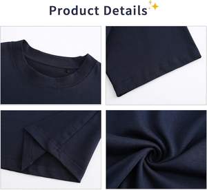 OEM/ODM T-shirt surdimensionné en coton 100% de haute qualité pour homme Streetwear - Product Image 6