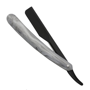 Maquinillas de afeitar para quitar el cabello Maquinillas de afeitar Mango de plástico Maquinillas de afeitar para peluquero Recto Hecho con acero inoxidable - Product Image 4